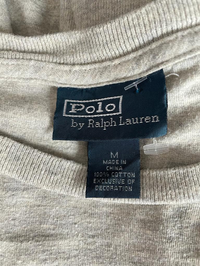 09 Ralph Lauren Grey Long Sleeve Tee