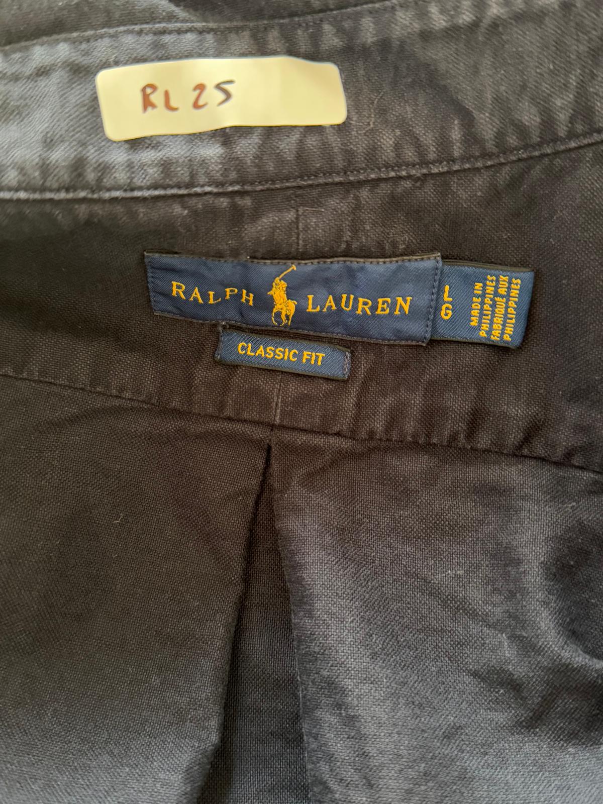 Ralph Lauren Navy Button Down