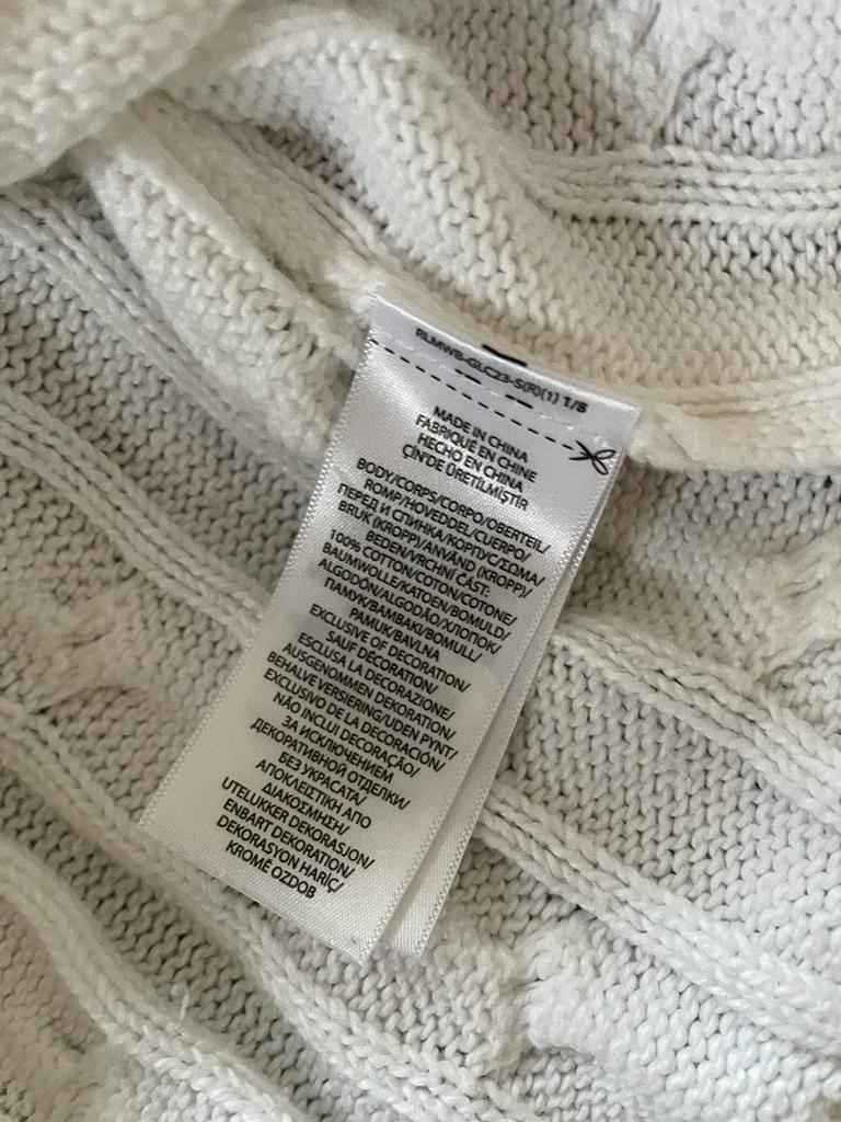 86 Ralph Lauren White Sweater
