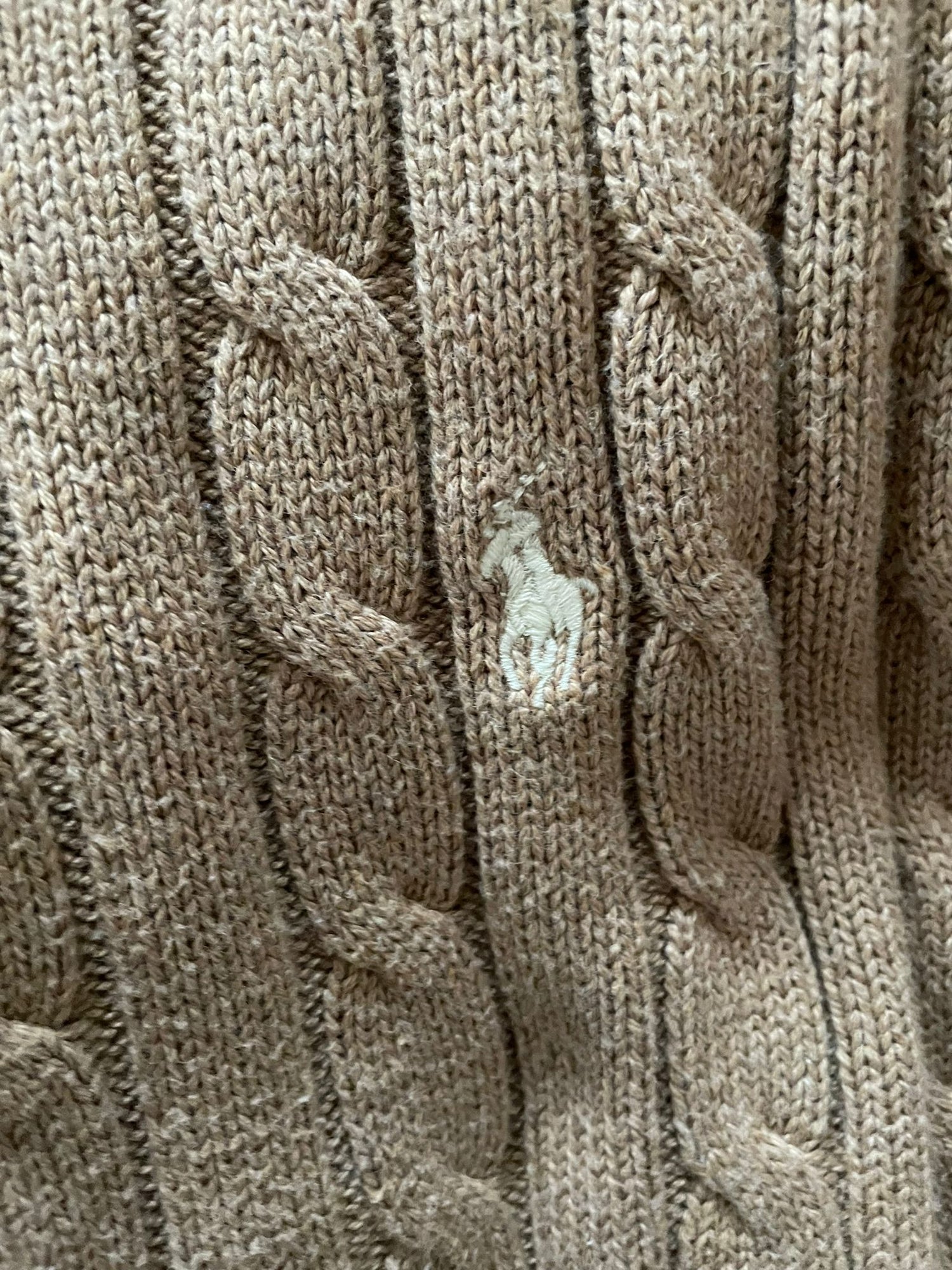 87 Ralph Lauren Tan Sweater