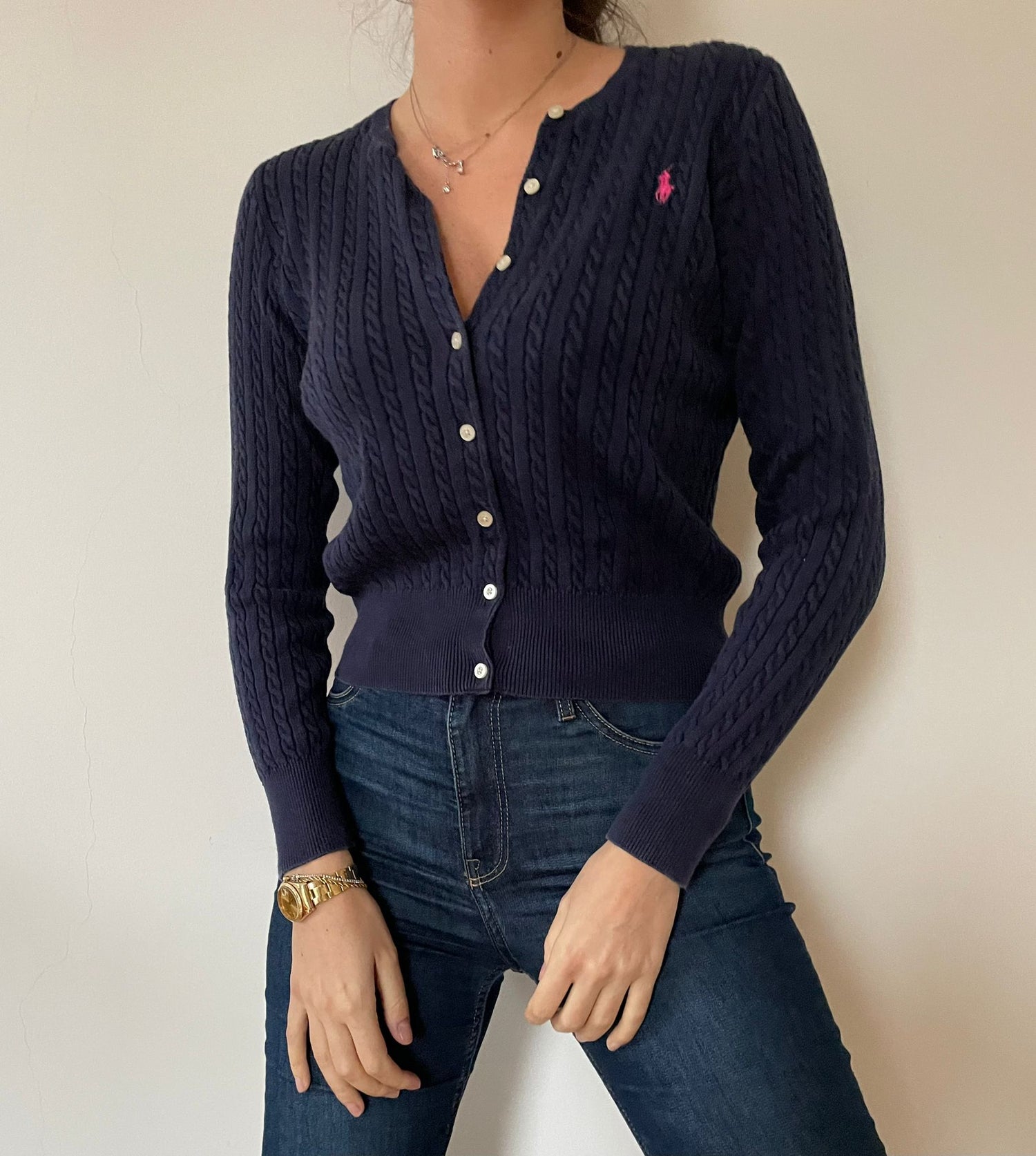 88 Ralph Lauren Cropped Cardigan