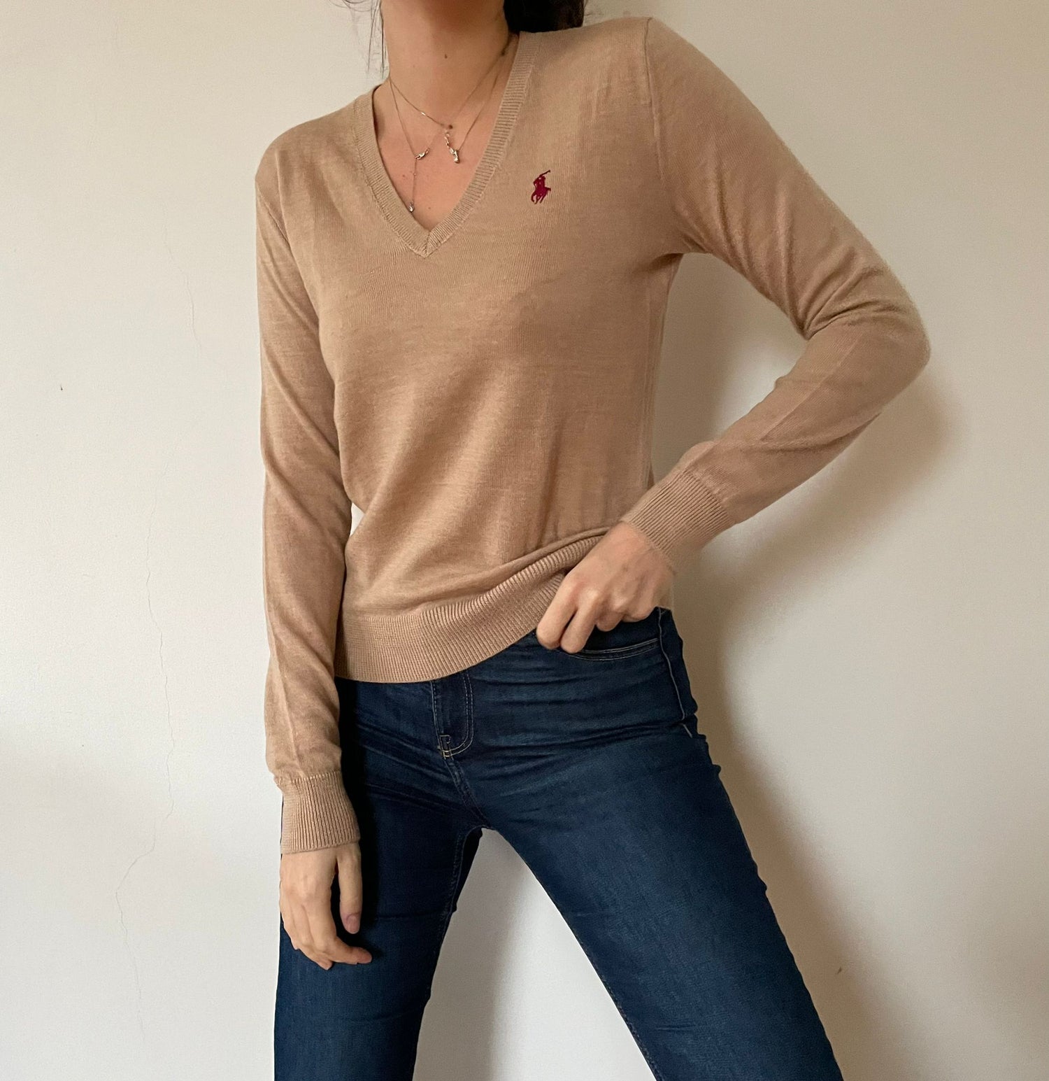 75 Ralph Lauren Tan Sweater