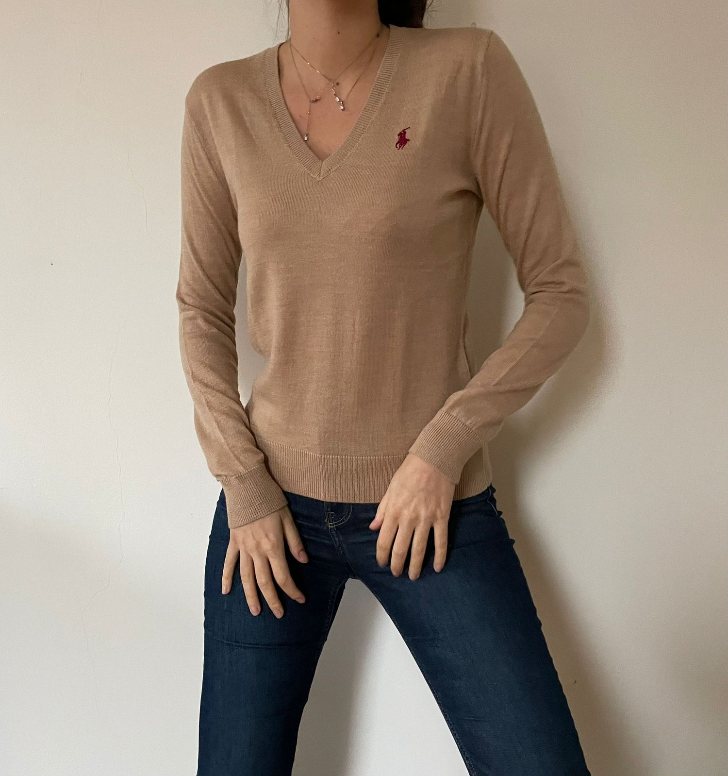 75 Ralph Lauren Tan Sweater
