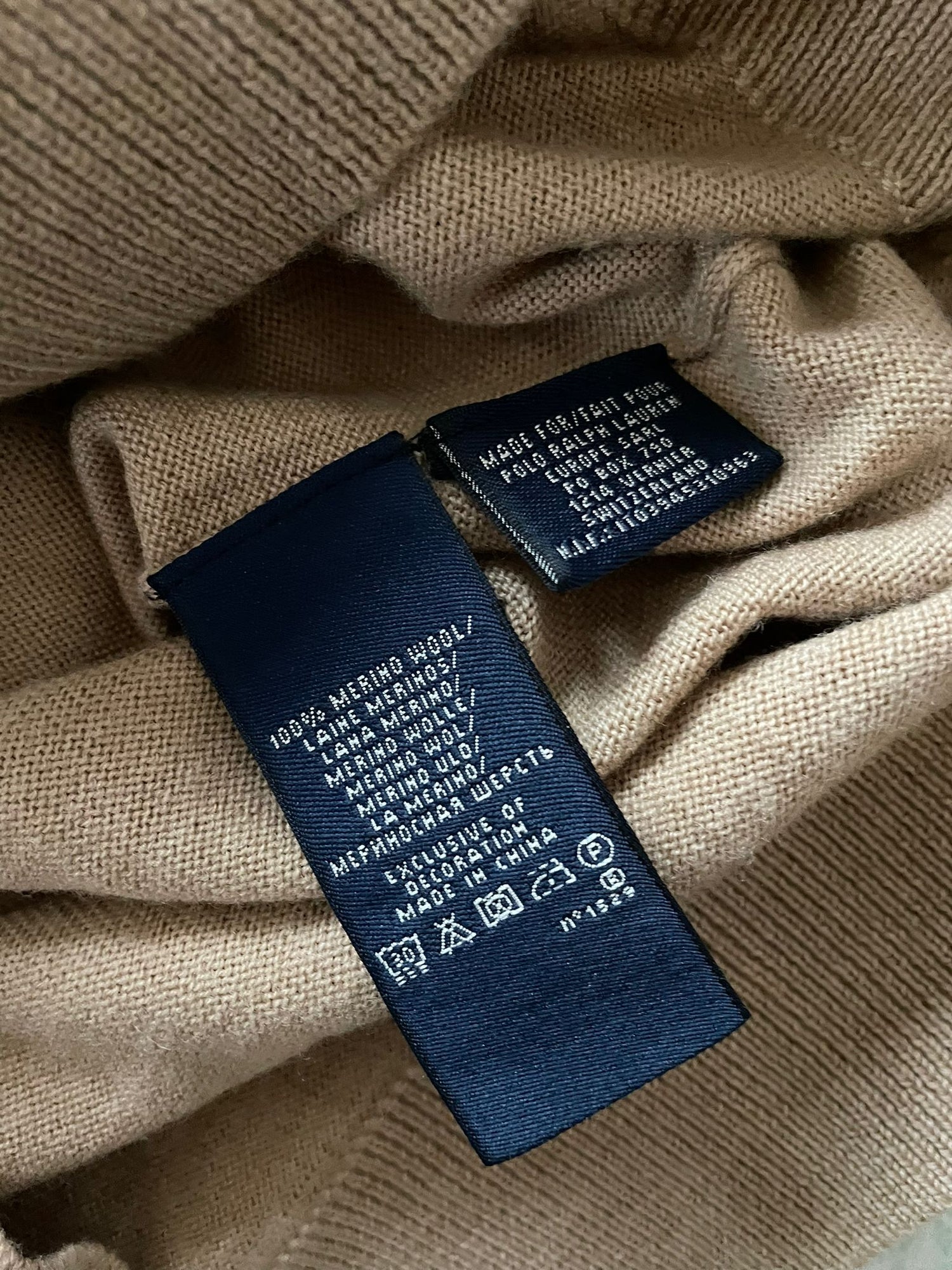 75 Ralph Lauren Tan Sweater