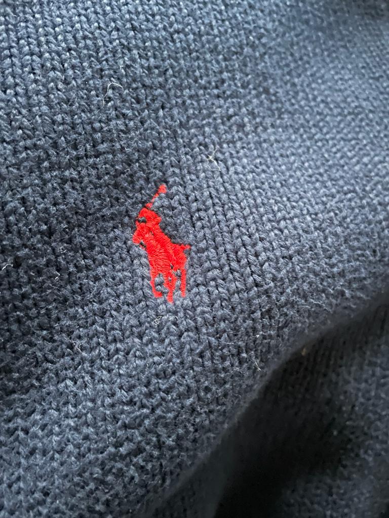 82 Ralph Lauren Navy Sweater