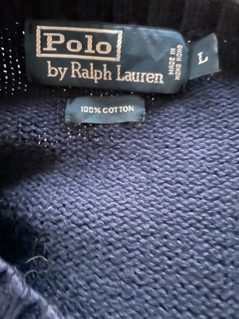 82 Ralph Lauren Navy Sweater