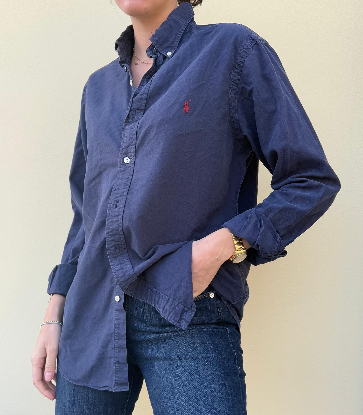 Ralph Lauren Navy Button Down
