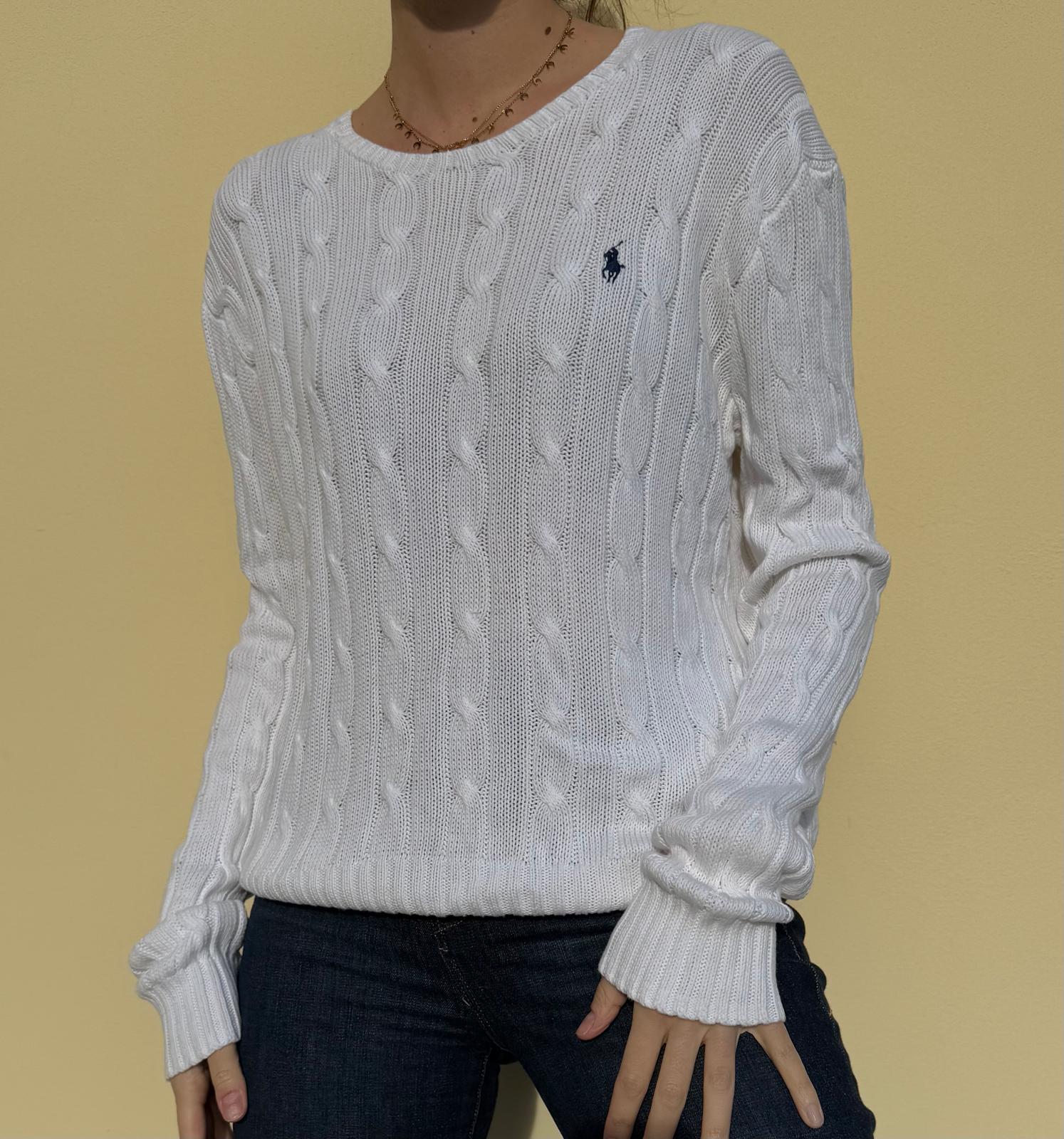 Ralph Lauren White Sweater