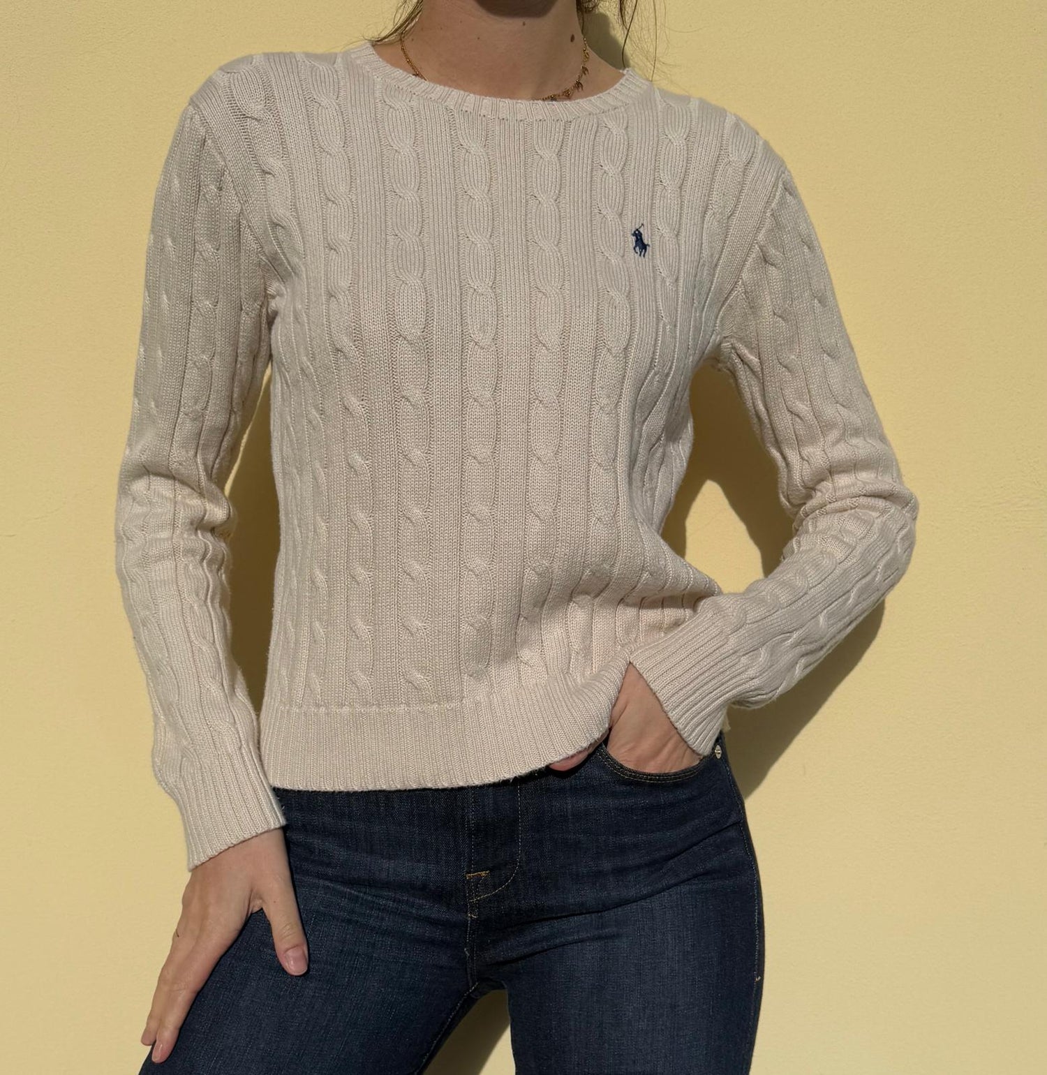 Ralph Lauren Cream Sweater
