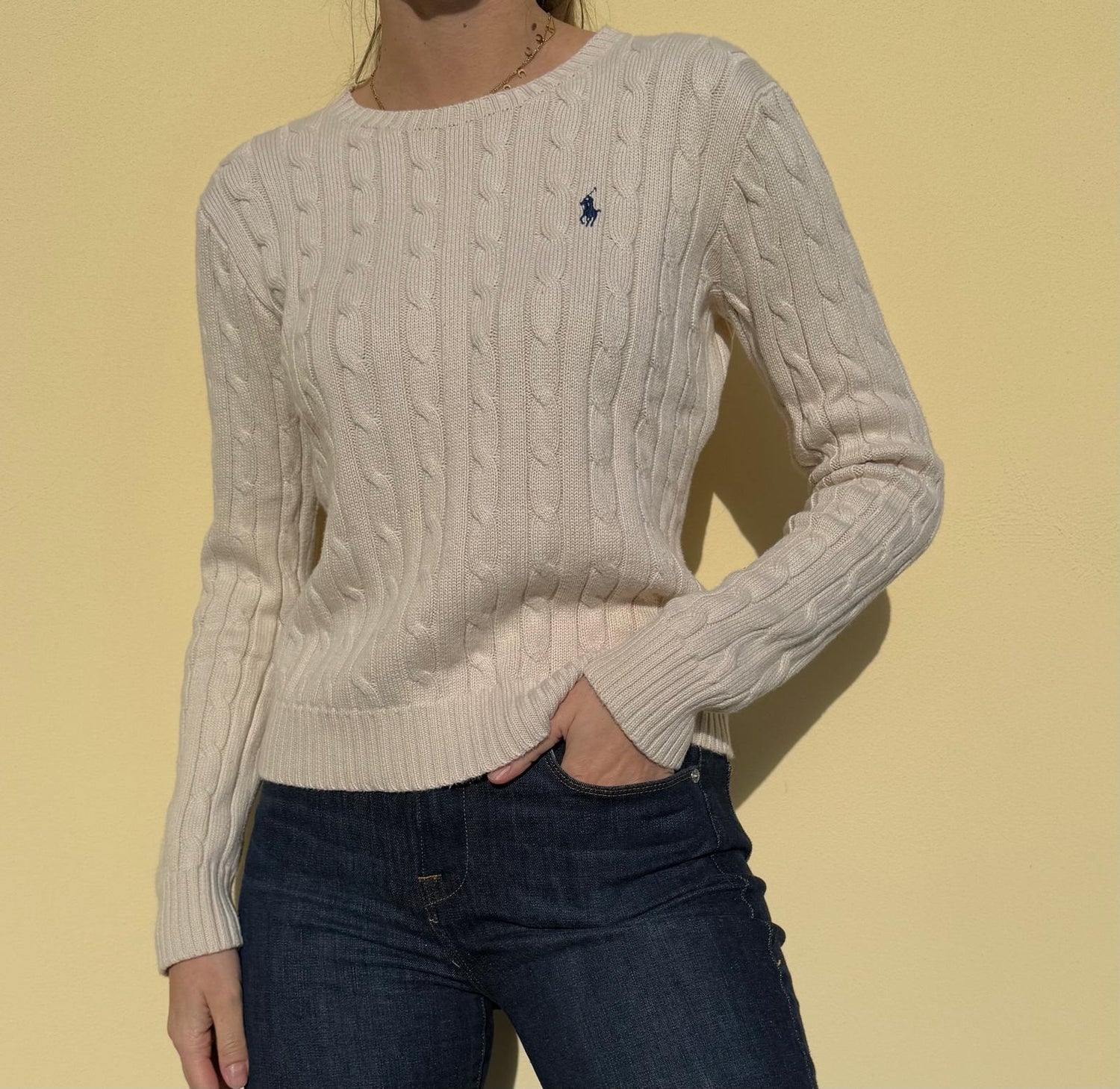 Ralph Lauren Cream Sweater