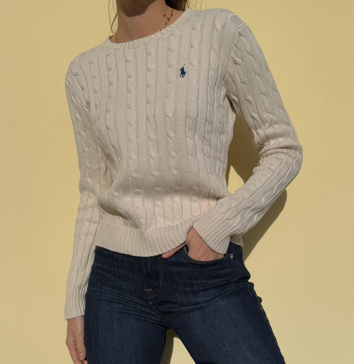 Ralph Lauren Cream Sweater