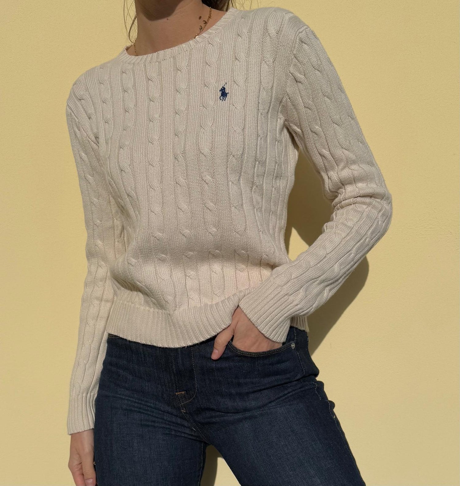Ralph Lauren Cream Sweater