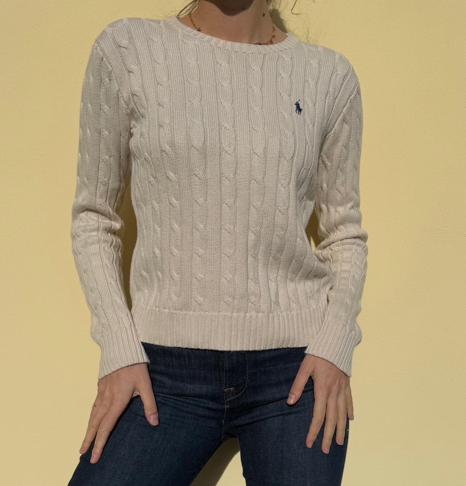 Ralph Lauren Cream Sweater