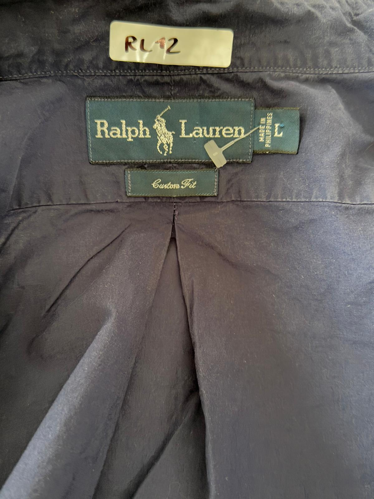 Ralph Lauren Navy Button Down